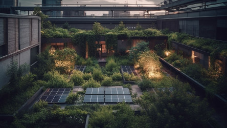 What if... ...every roof was topped with solar panels or community gardens or urban farms?